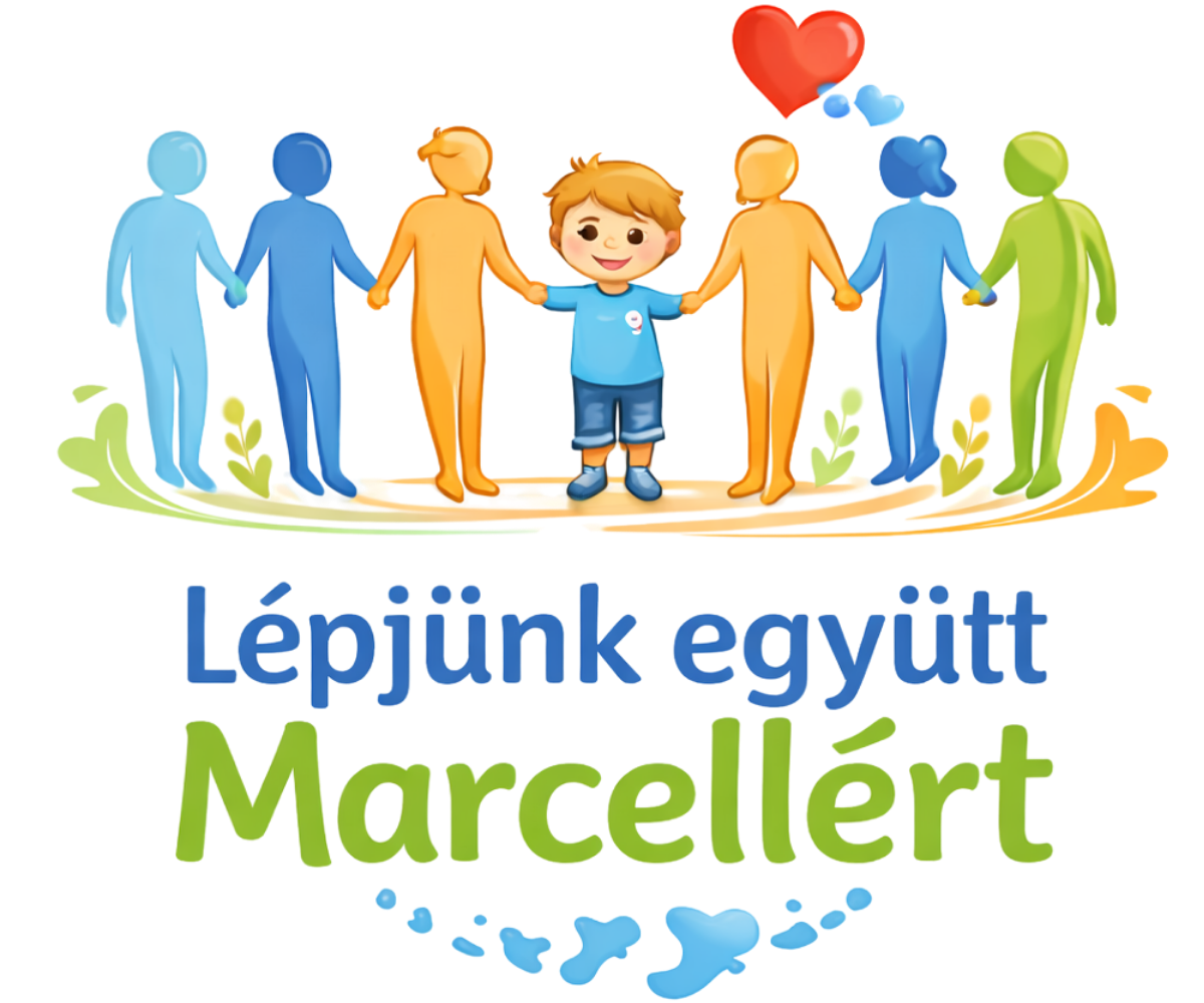 Lépjünk együtt Marcellért logó